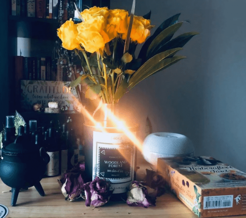 Ceremony Collection CBD infused 18oz Candle (Woodland Forest) - Image 2
