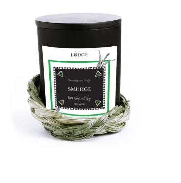 Ceremony Collection CBD infused 18oz Candle (Smudge)