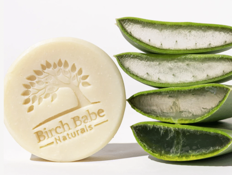 Birch Babe Botanical Body Bar Aloe Vera & Seaweed - Image 2
