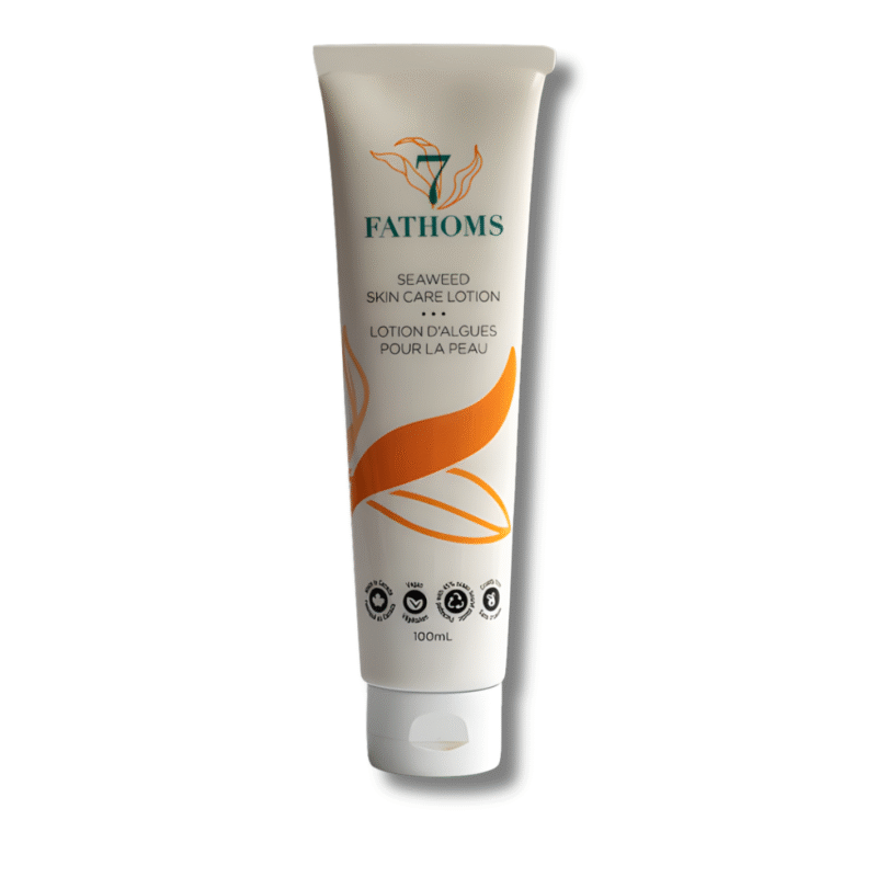 Tube of 7 Fathoms Seaweed Skin Care Lotion (100 mL) for sensitive skin