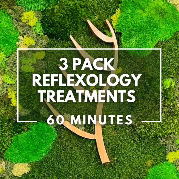 3 Pack Reflexology Treatments (60 Minute Sessions)