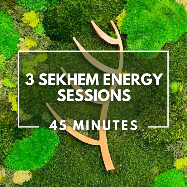 3 Pack Sekhem Energy Sessions | 45 Minute Sessions